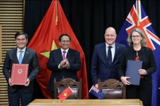 Việt Nam - New Zealand mở rộng hợp tác